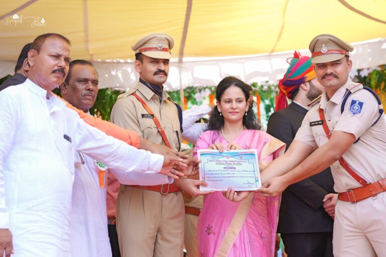 जसवंत सिंह राजपूत हुए सम्मानित