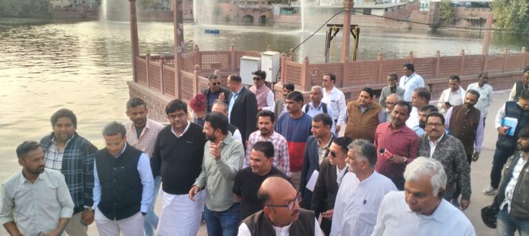 वन एवं पर्यावरण, जलवायु परिवर्तन राज्यमंत्री संजय शर्मा ने किया गुलाबसागर का अवलोकन,पर्यावरण संरक्षण अंतर्गत बजट का दिया आश्वासन