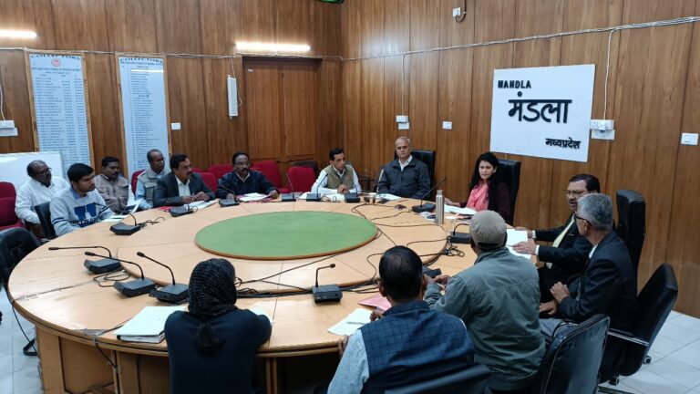 कलेक्टर ने की निर्माण कार्यों की समीक्षा