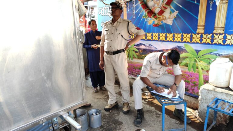 आबकारी विभाग द्वारा अवैध शराब विक्रय पर छापामार कार्यवाही