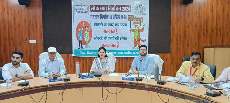 मतदाताओं के लिए पेयजल और छाया की व्यवस्था करें – डॉ. सिडाना (मण्‍डला समाचार)