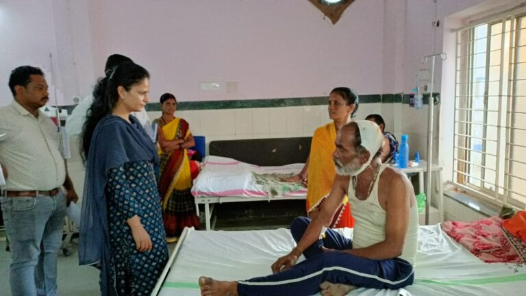 तेजी से हो रहा घायलों के स्वास्थ्य में सुधार (मण्‍डला समाचार)