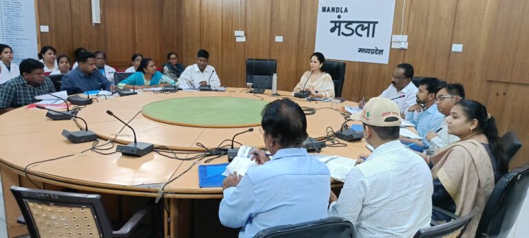 ’लक्ष्य’ के मापदंड पूर्ण कर स्वास्थ्य सेवाओं को बेहतर बनाएं – डॉ. सिडाना (मण्‍डला समाचार)