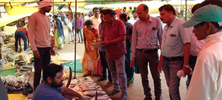 प्रतिबंधित अवधि में विभागीय दल द्वारा जप्ती की कार्यवाही