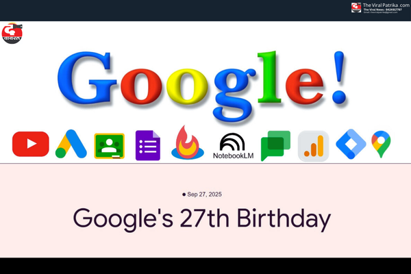 google's 27th birthday