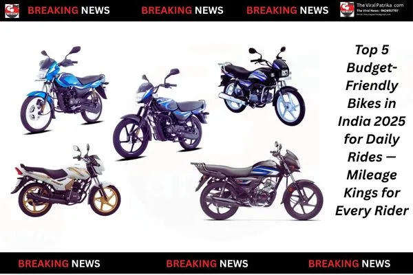 top 5 affordable bikes in India for daily commutes in 2025